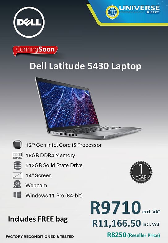 DELL 5430 NB I5-12TH 16GB/512SSD/W11P