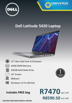 DELL 5420 I5 11TH 16GB/256SSD/W11P