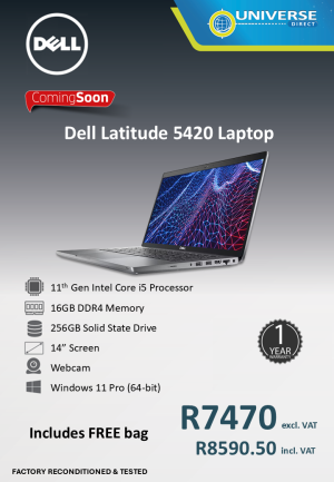 DELL 5420 I5 11TH 16GB/256SSD/W11P