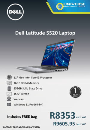 DELL 5520 I5 11TH 16GB/256SSD/W11P