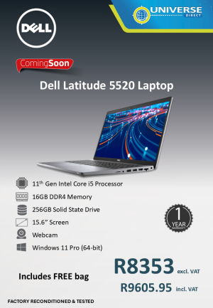DELL 5520 I5 11TH 16GB/256SSD/W11P