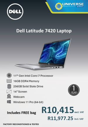 DELL 7420 I7 11TH 16GB/256SSD/W11P