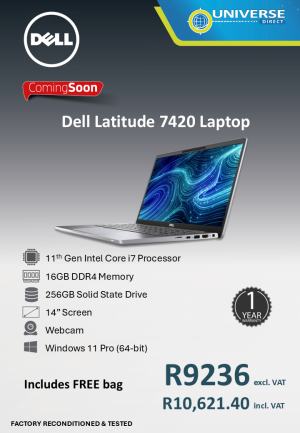 DELL 7420 I7 11TH 16GB/256SSD/W11P