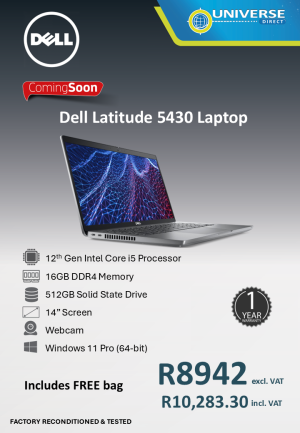DELL 5430 I5 12TH 16GB/512SSD/W10P