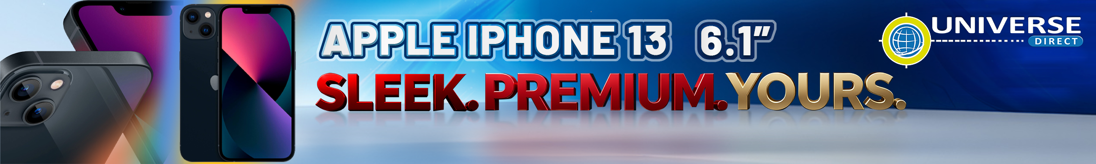 Apple iPhone 13 banner (Web banner)