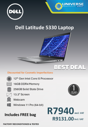 BD DELL 5330 I5 12TH 16GB/256SSD/W11P