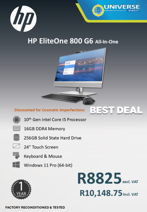 BD HP 800 G6 AIO 16GB/256GB/W11P/TS
