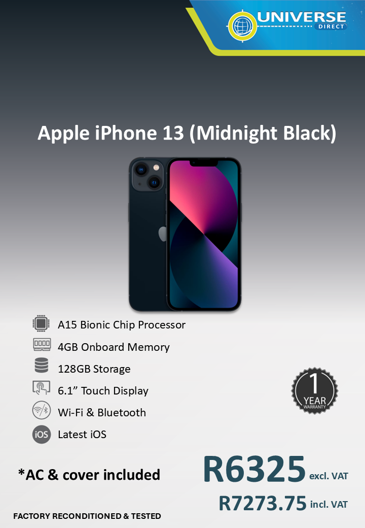 APPLE IPHONE 13 128GB