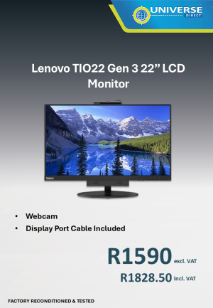 22" LENOVO TIO22G3 LCD
