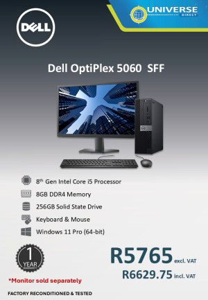 DELL 5060 SFF I5-8TH 8GB/256SSD/W11P