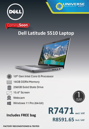 DELL 5510 I5 10TH 16GB/256SSDW11P