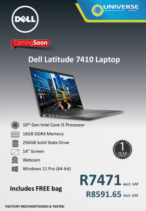 DELL 7410 I5 10TH 16GB/256SSD/W11P