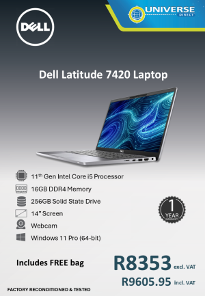 DELL 7420 I5 11TH 16GB/256SSD/W11P