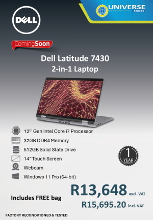 DELL 7430 2IN1 I7 12TH 32GB/512SSD