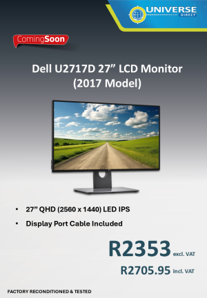 27" DELL U2717D LCD