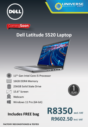 DELL 5520 I5 11TH 16GB/256GB/W11P