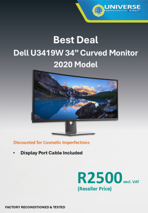 BD 34" DELL U3419W LCD