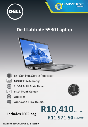 DELL 5530 I5 12TH 16GB/512SSD/W11P/TS