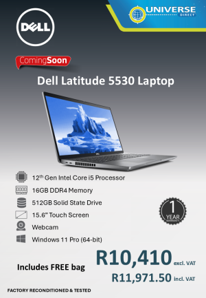 DELL 5530 I5 12TH 16GB/512SSD/W11P/TS