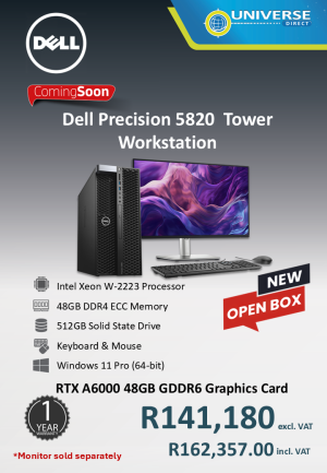 DELL PREC 5820 TWR X-SR XEON W-2223