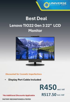 BD 22" LENOVO TIO22G3  LCD SCREEN