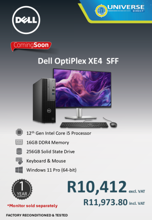 DELL XE4 SFF I5 10TH 16GB/256SSD/W11P