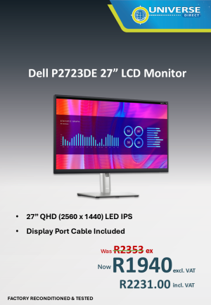 27" DELL P2723DE LCD