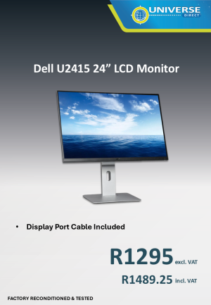 24" DELL U2415 LCD