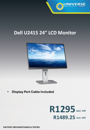 24" DELL U2415 LCD