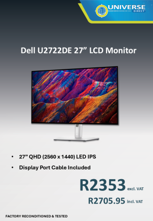 27" DELL U2722DE LCD
