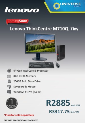 LEN M710Q TINY I5 6TH 8GB/256SSD/W11P