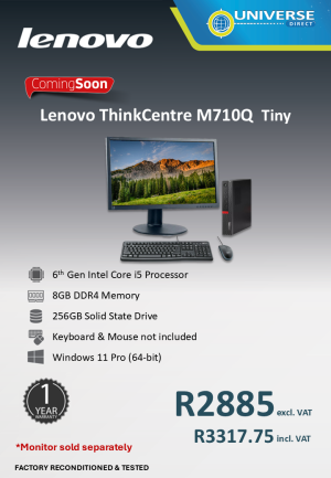 LEN M710Q TINY I5 6TH 8GB/256SSD/W11P