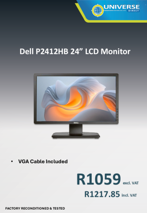24" DELL P2412HB LCD