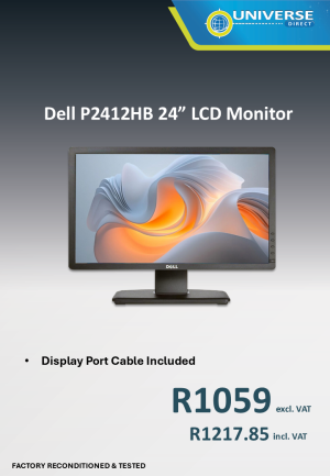 24" DELL P2412HB LCD