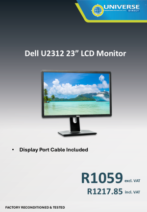 23" DELL U2312 LCD
