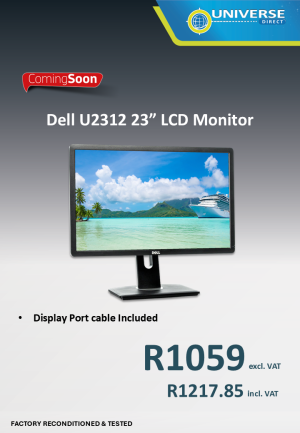 23" DELL U2312 LCD
