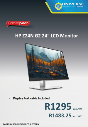 24" HP Z24N G2 LCD