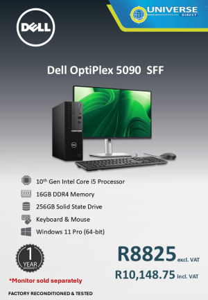 DELL 5090 SFF I5 10TH 16GB/256SSD/W10P