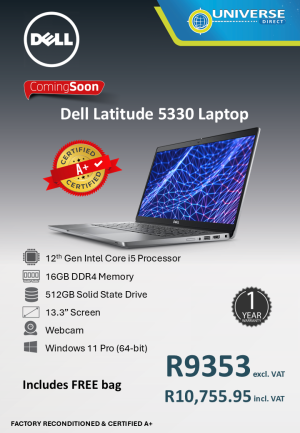 DELL 5330 NB I5-12TH 16GB/512SSD/W11P A+