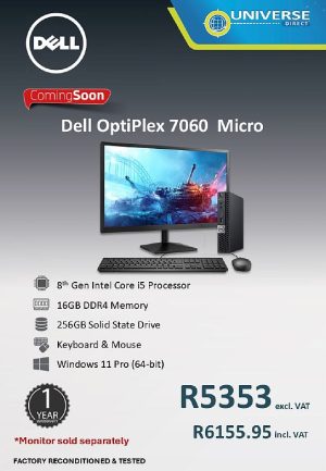 DELL 7060 MICRO I5 16GB/256GB/W11P