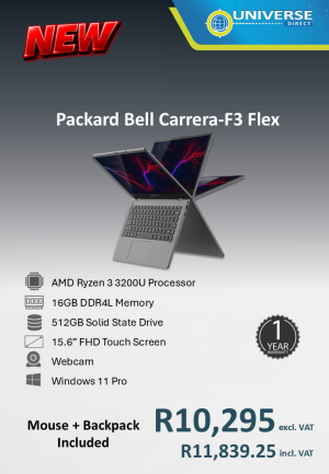 PACKARD BELL CARRERA FLEX 3 NOTEBOOK