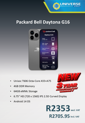 PACKARD BELL DAYTONA G16 SMARTPHONE