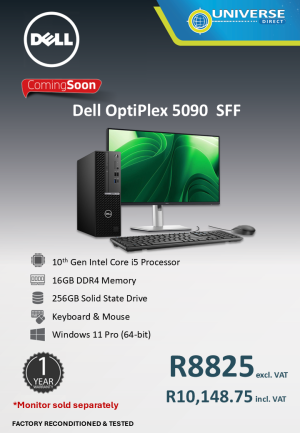 DELL 5090 SFF I5 10TH 16GB/256SSD/W10P