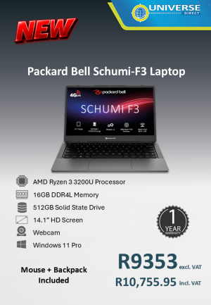 PACKARD BELL SHUMI F3 NOTEBOOK