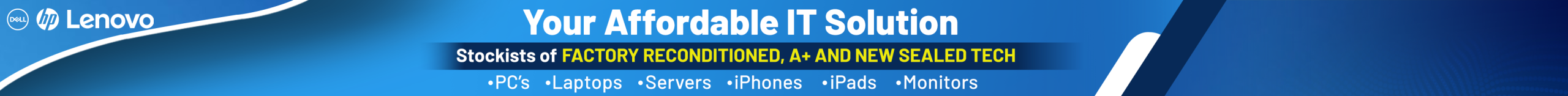 Your Affordable IT Solution web banner - re-design (3825 x 235 px)
