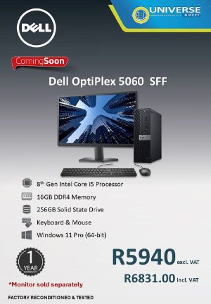 DELL 5060 SFF I5 8TH 16GB/256SSD/W11P