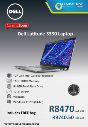 DELL 5330 NB I5-12TH 16GB/512SSD/W11P