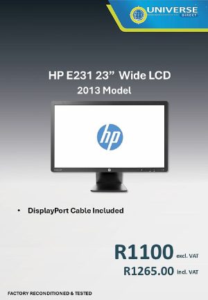 23" HP E231 REFURB LCD