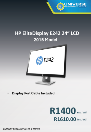 24" HP E242 LCD