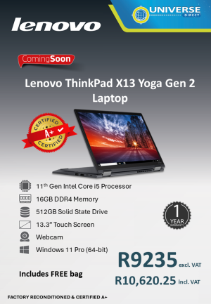 LEN X13 YOGA G2 I5-11TH 16/512SD/W11P/A+